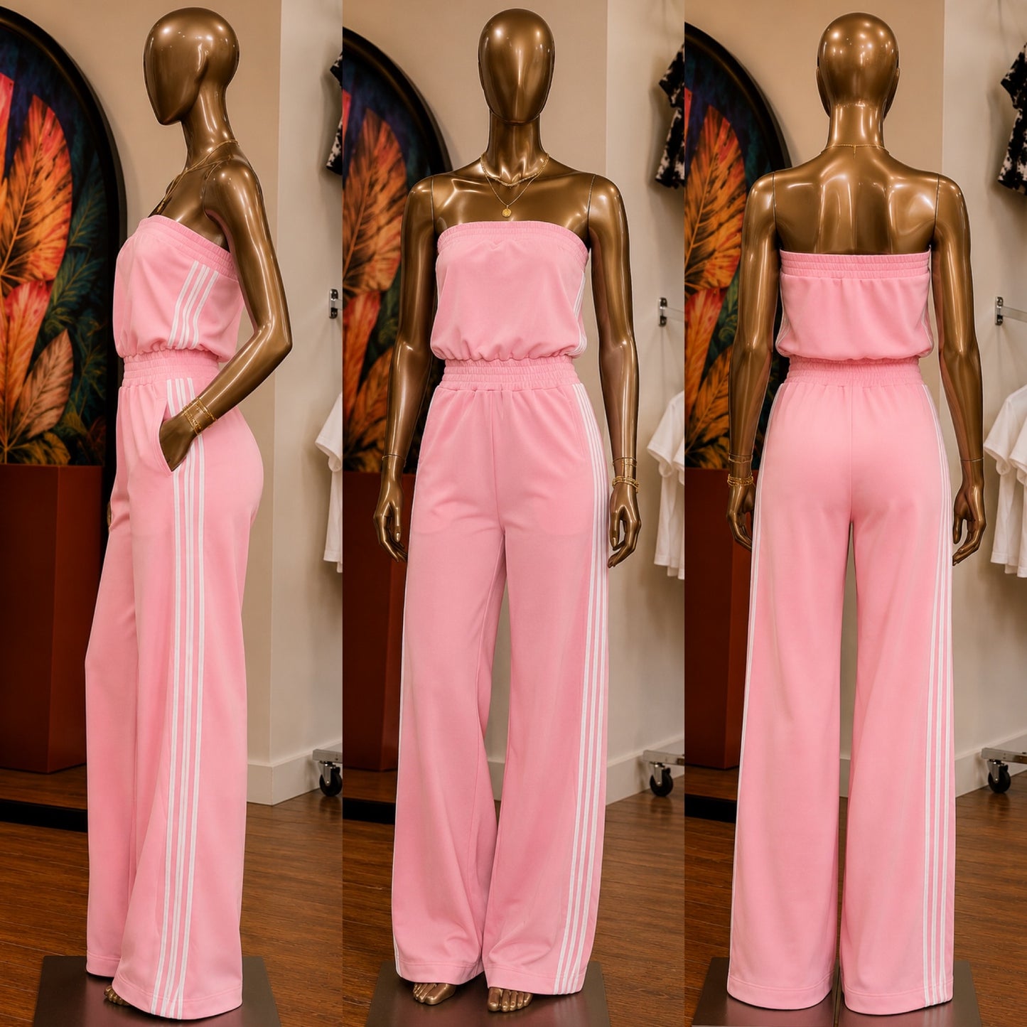 Let's Play Jumpsuit (Pink)