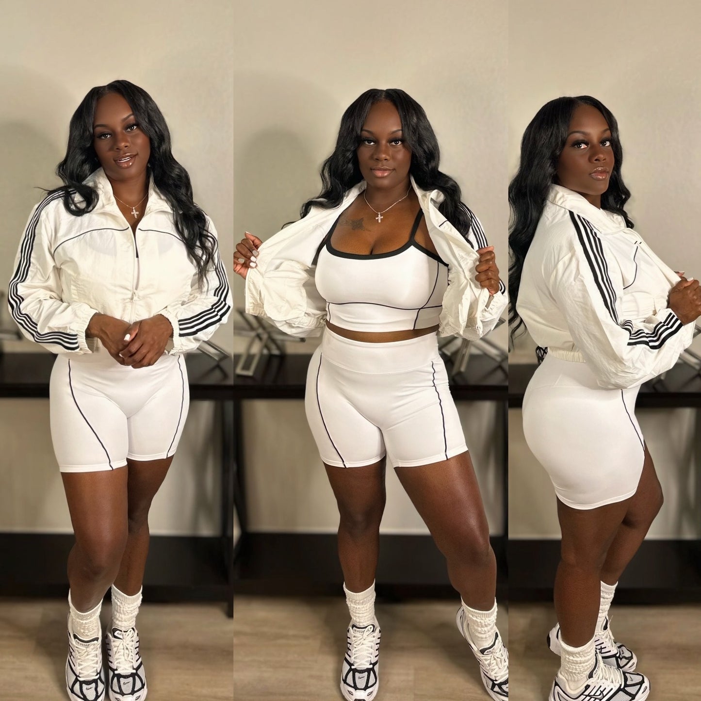 LINE IT 3 PIECE SET (WHITE)