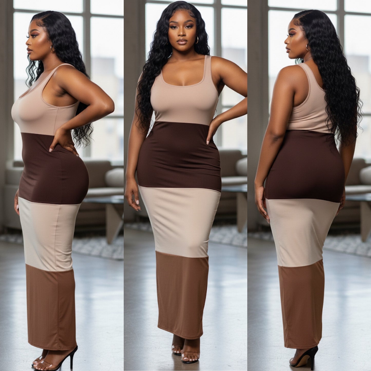 Mocha Maxi Dress