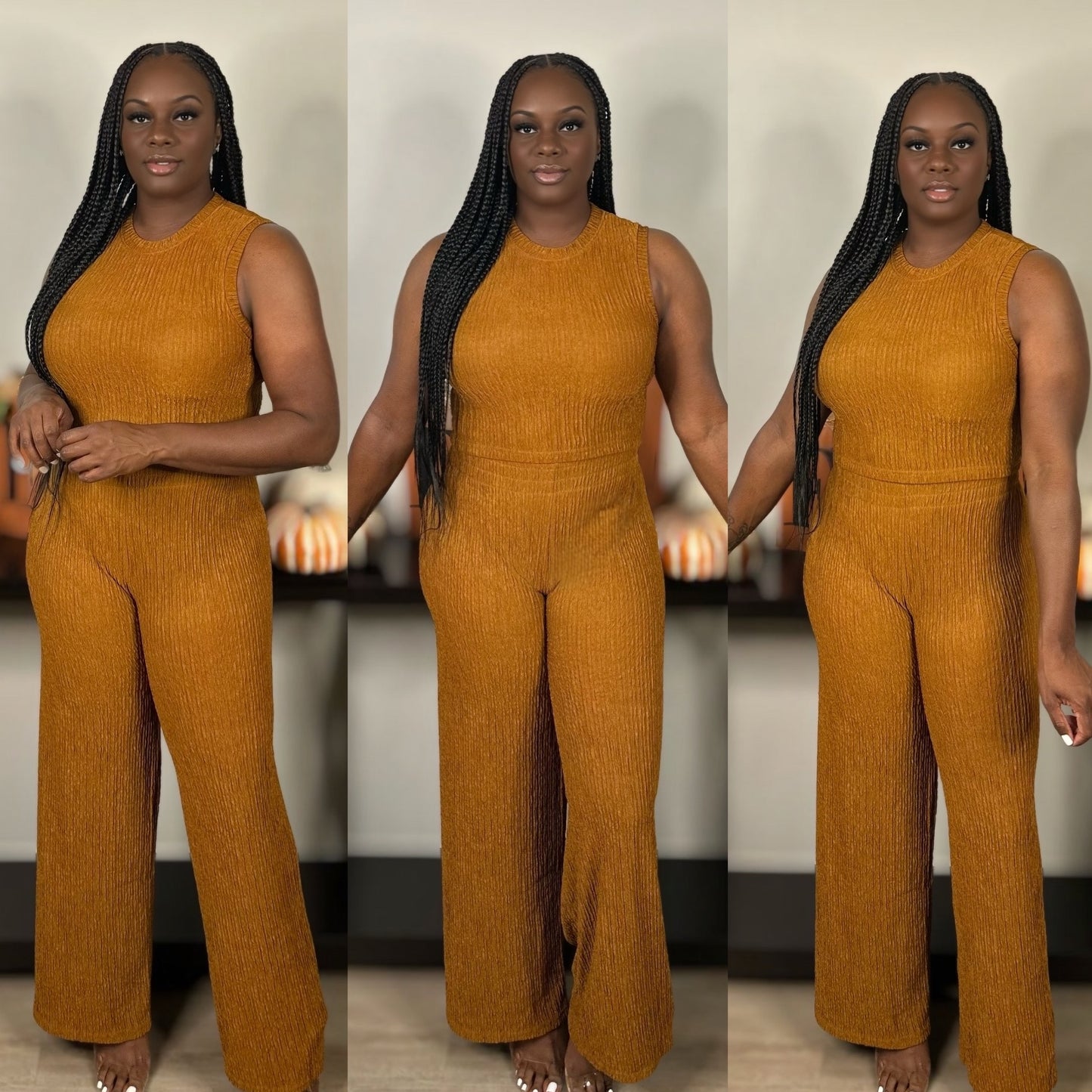 Zara Set (Cognac)