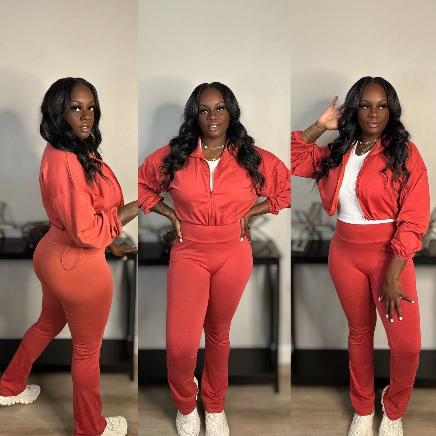 THE LUCY 2 PIECE SETS (RUST)