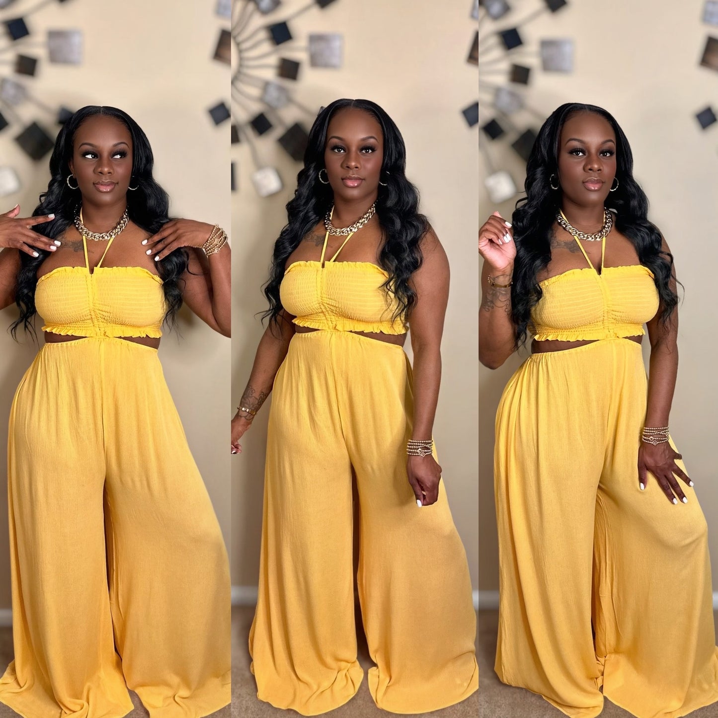 DAISY JUMPSUIT (YELLOW)