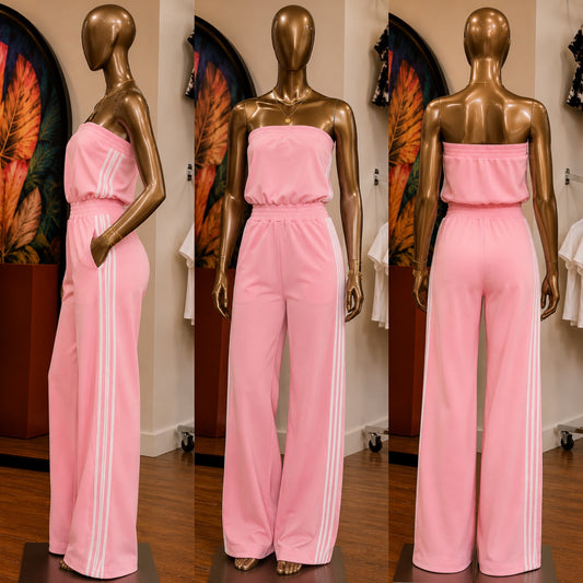 Let's Play Jumpsuit (Pink)