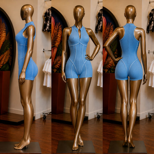 SUMMER BREEZE ROMPER (BLUE)