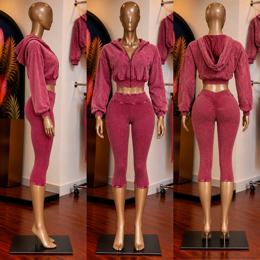 Mineral Mood Set (Burgundy)