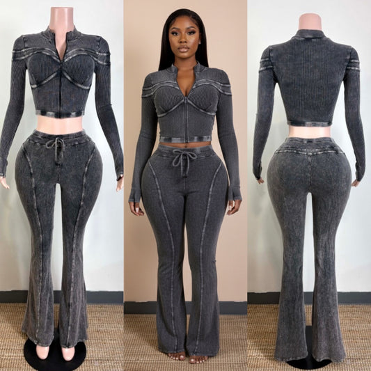 That Girl Pants Set (Black)