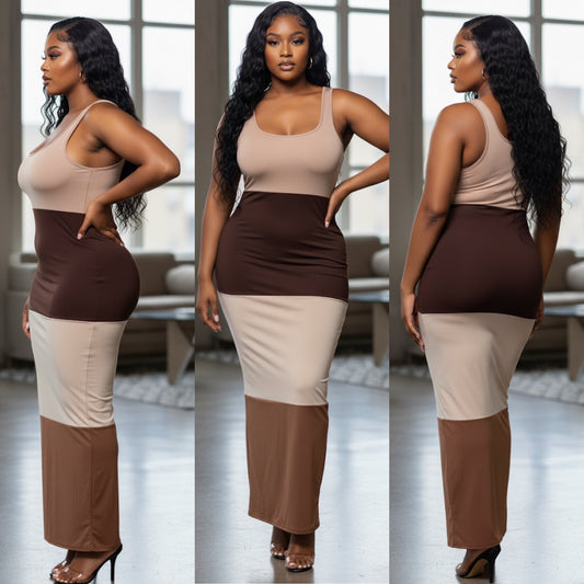 Mocha Maxi Dress