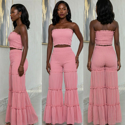 Ruffle Me Set (Pink)